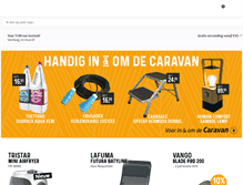Tablet Screenshot of kampeerwereld.nl